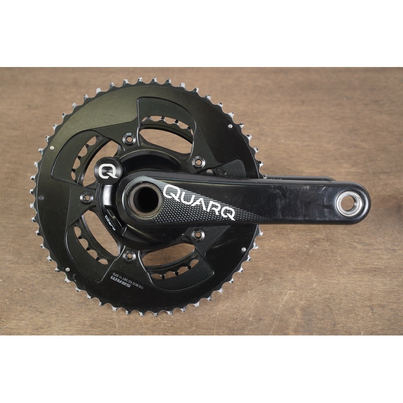 172.5mm 52/36T GXP Quarq DZero Power Meter Road Crankset