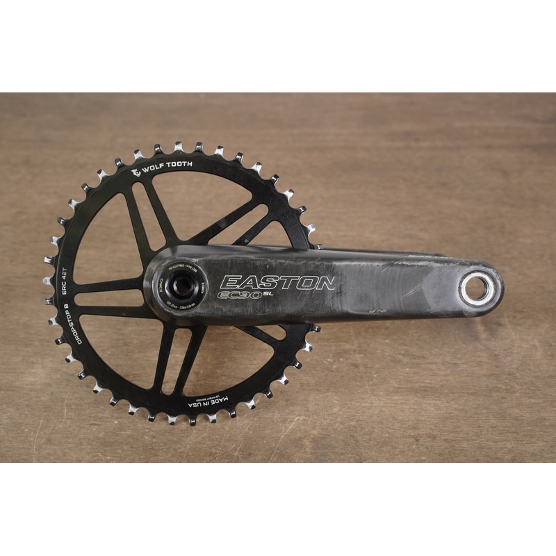 175mm 42T 1x Easton EC90 SL Carbon Road CX Gravel Crankset