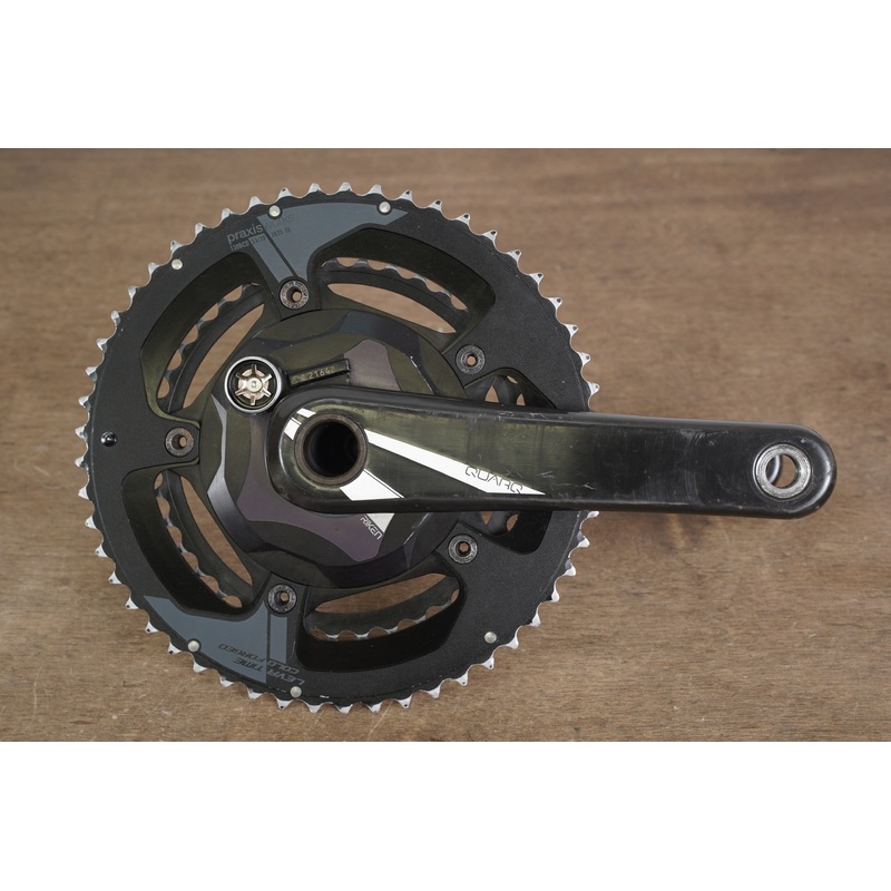 175mm 53/39T GXP Quarq Riken Carbon Power Meter Road Crankset