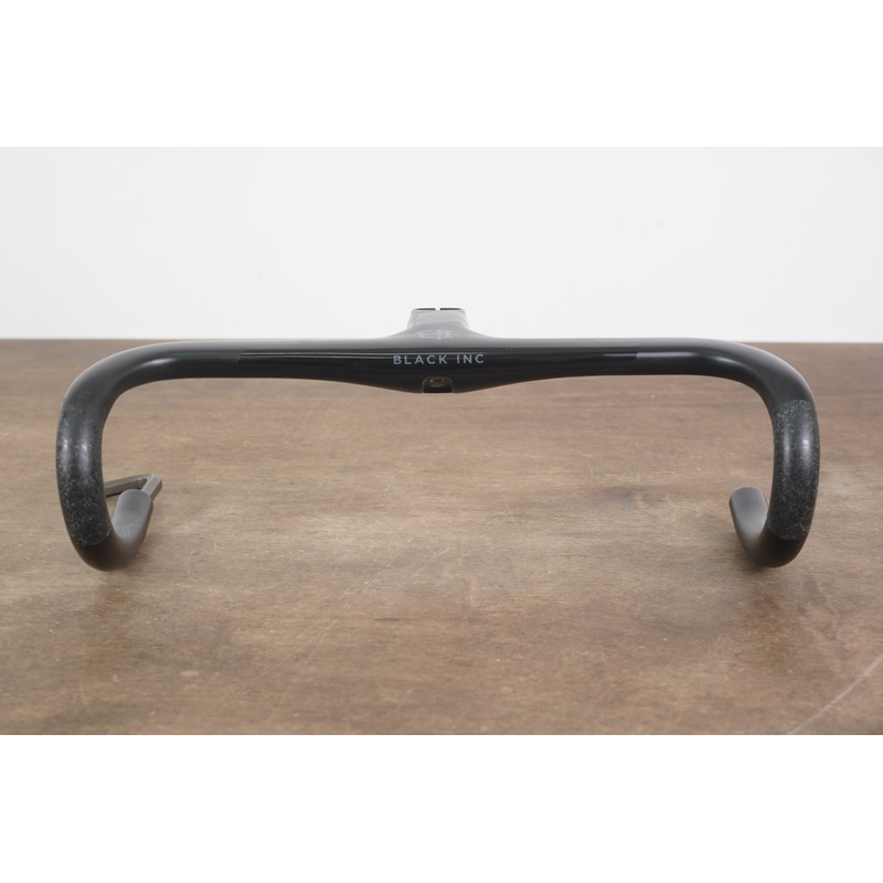 38cm 90mm -6 Degree Black Inc. Carbon Barstem Handlebar