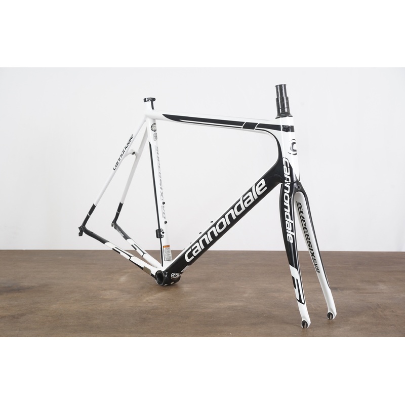 58cm Cannondale SuperSix EVO Di2 Carbon Rim Brake Frameset Super Six