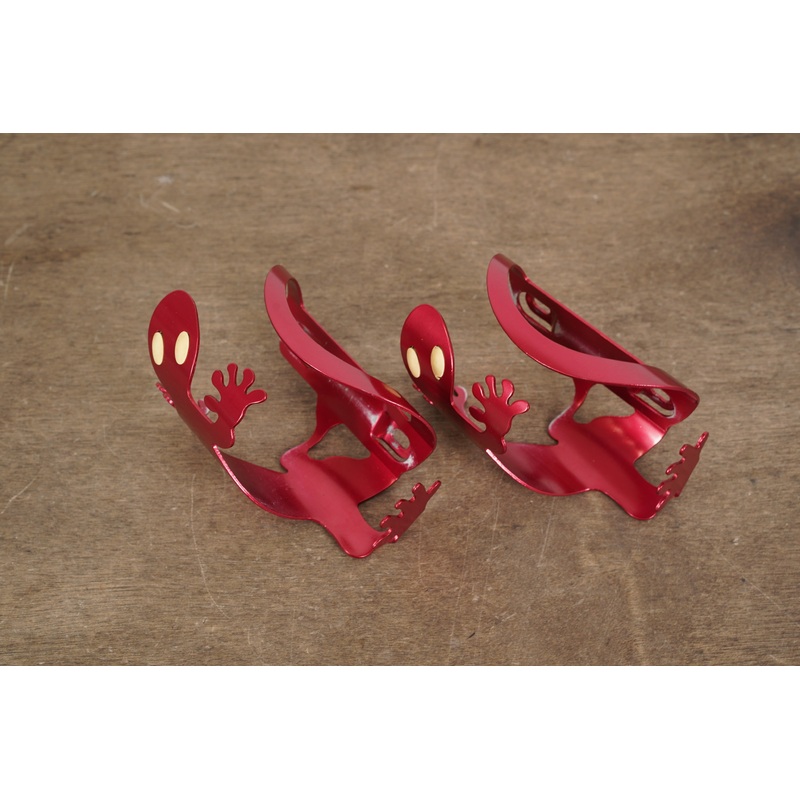 (2) PROPALM Gecko Alloy Water Bottle Cages 83g