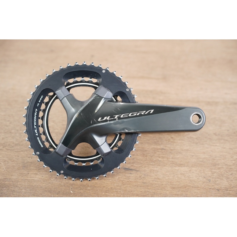 175mm 46/36T Shimano Ultegra FC-R8000 11 Speed Road Crankset 8000 672g