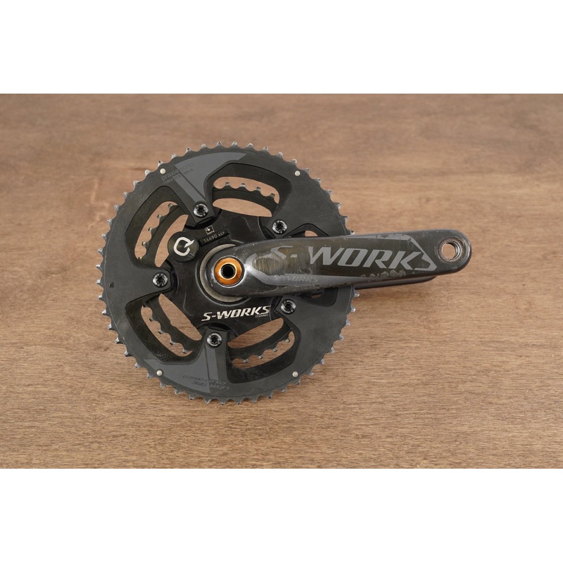 175mm 52/36T BB30 Specialized S-WORKS Quarq Power Meter Crankset