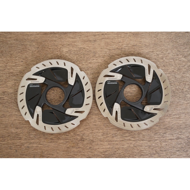 (2) 140mm Shimano Dura-Ace SM-RT900 Center Lock Disc Brake Rotors