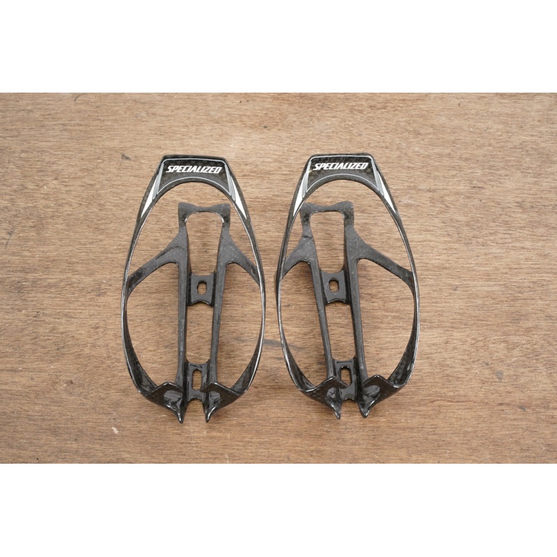 (2) Specialized Rib Cage II Carbon Water Bottle Cages 47g