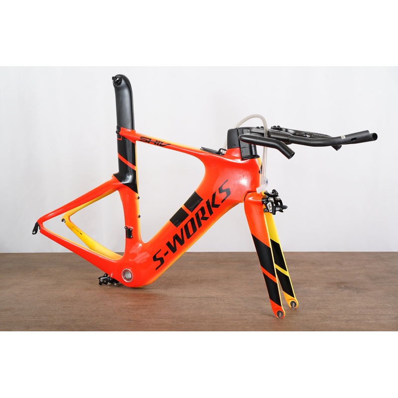 51cm Specialized S-WORKS SHIV Module Carbon Aero Rim Brake TT Triathlon Frameset