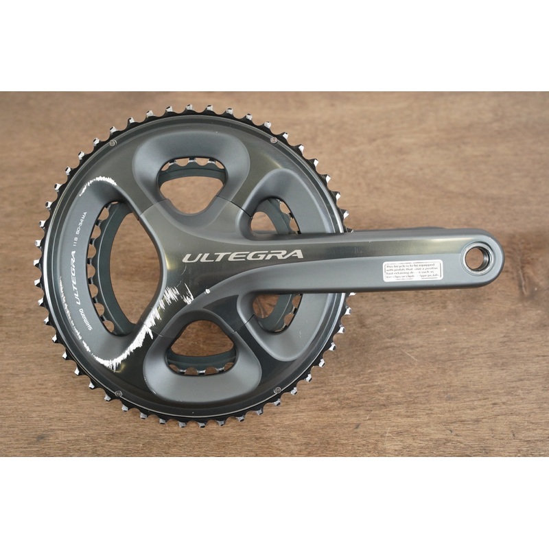172.5mm 50/34T Shimano Ultegra FC-6800 11 Speed Road Crankset