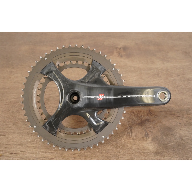 172.5mm 52/36T Campagnolo Super Record 11 Speed Carbon Crankset