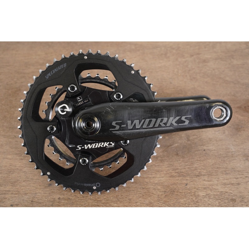 175mm 50/34T BB30 Specialized S-WORKS Quarq Power Meter Crankset
