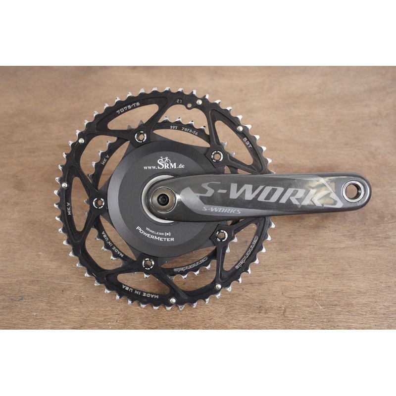 175mm 53/39T BB30 Specialized S-WORKS SRM Power Meter Carbon Road Crankset