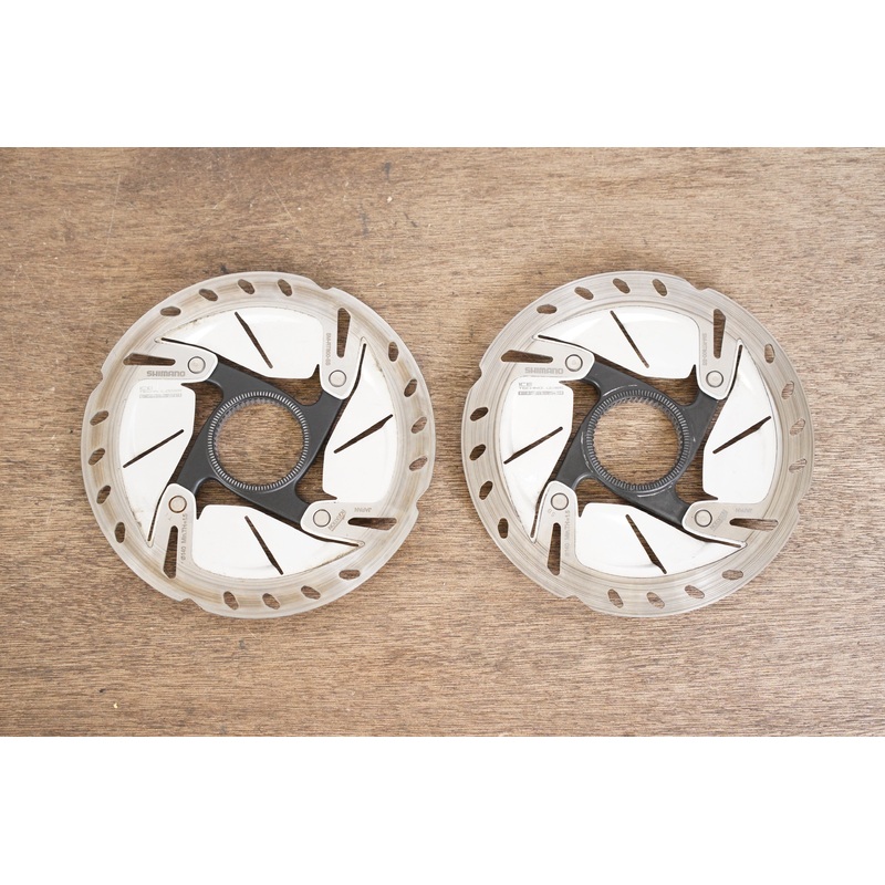 (2) 140mm Shimano Ultegra SM-RT800-SS Center Lock Disc Brake Rotors RT 800