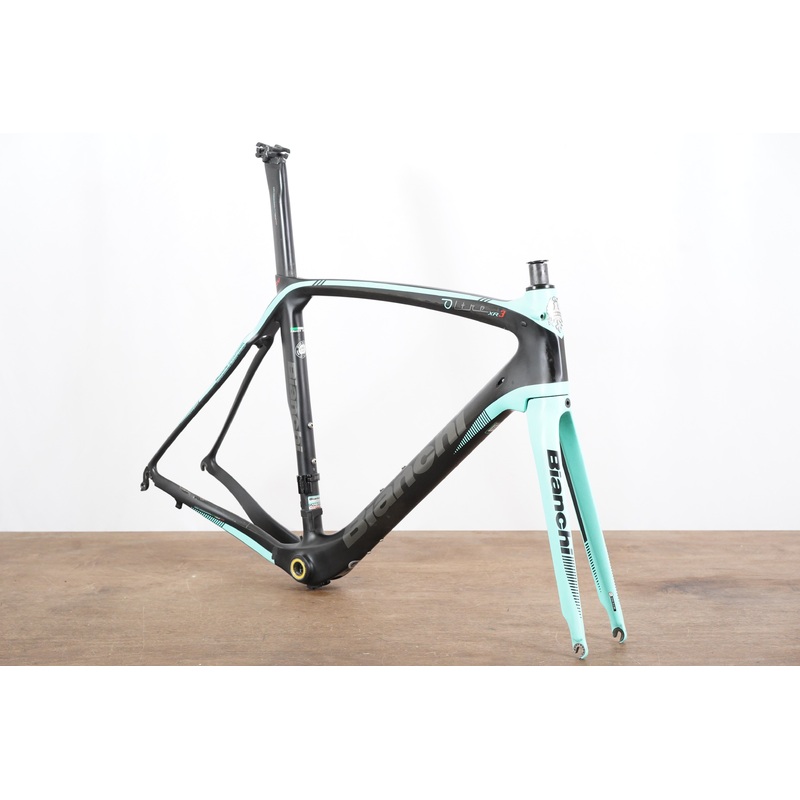 57cm Bianchi Oltre XR3 Carbon Rim Brake Road Frameset
