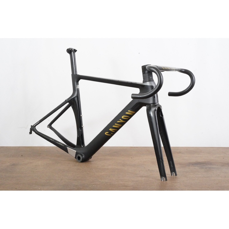 XS Canyon Aeroad CF SLX Carbon Aero Rim Brake Road Frameset + Barstem