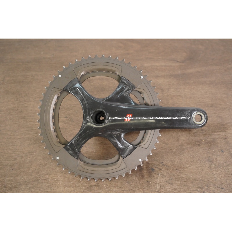 172.5mm 56/44T Campagnolo Super Record 11 Speed Carbon Crankset