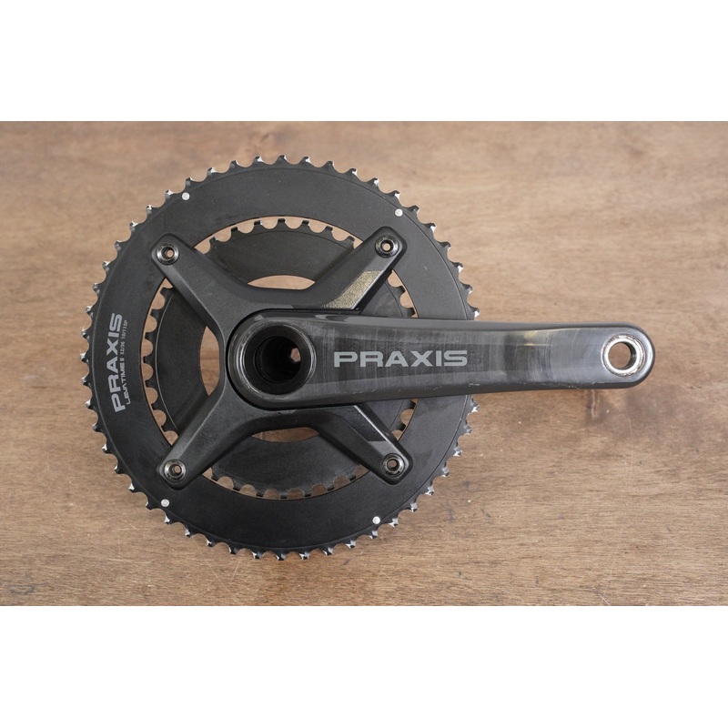 172.5mm 52/36T M30 Praxis Works Zayante Levatime II Carbon Crankset