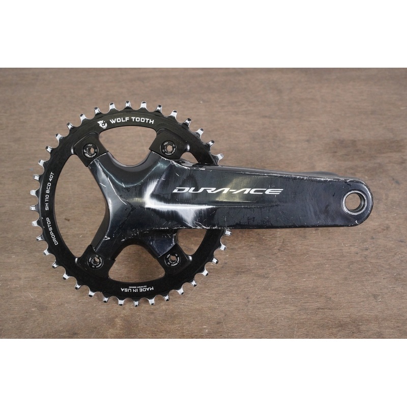 175mm 40T 1x Dura-Ace FC-R9100/R8000 Stages Power Meter Crankset 9100