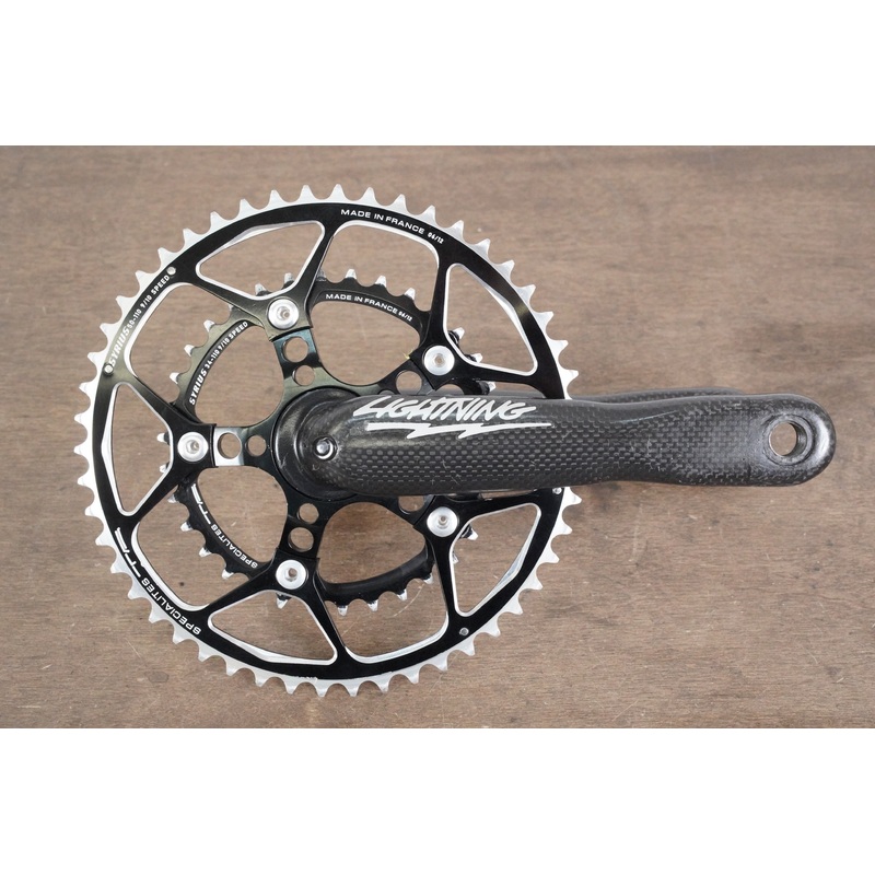 175mm 50/34T PF30 Lightning Carbon Road Crankset