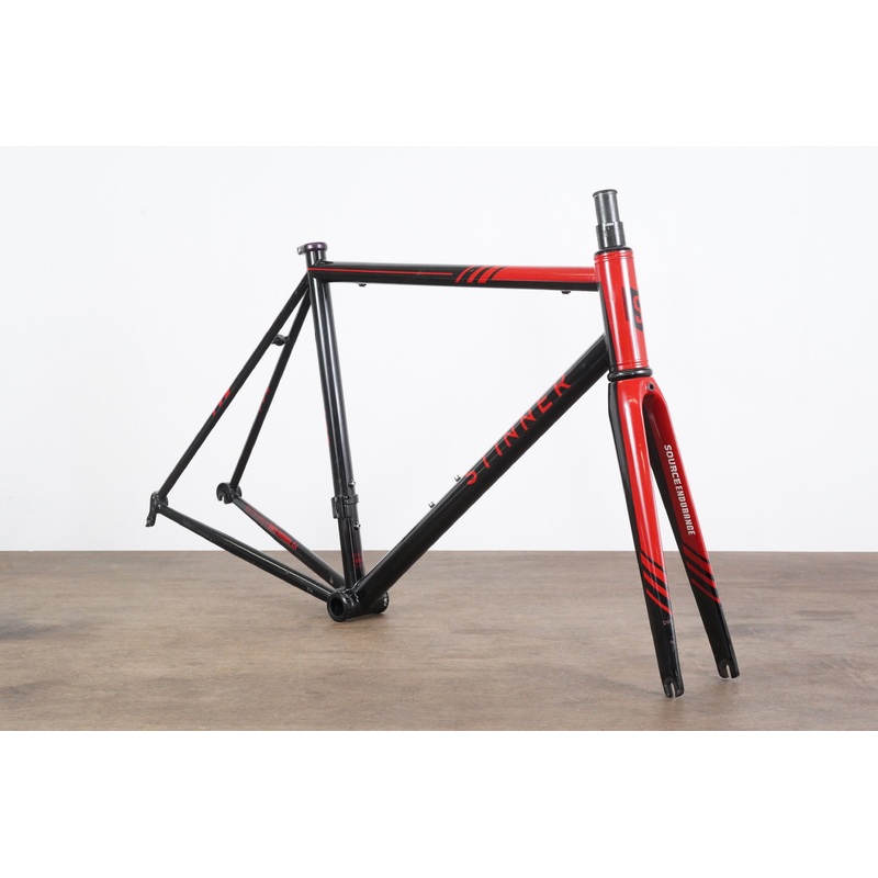 54cm Stinner Gibraltar eTap Titanium Rim Brake Road Frameset