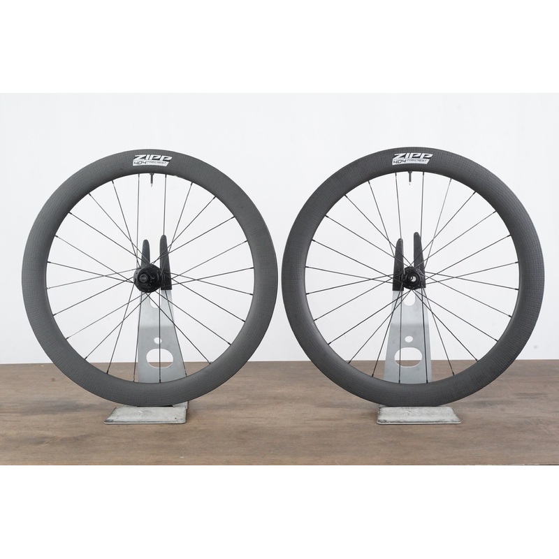 Zipp 404 Firecrest ZR1 Carbon Tubeless Disc Brake Wheelset Shimano/SRAM 11 Speed