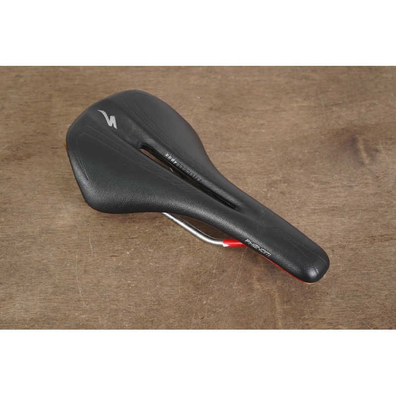 143mm Specialized Phenom Comp Cr-Mo Rail Road Saddle 284g