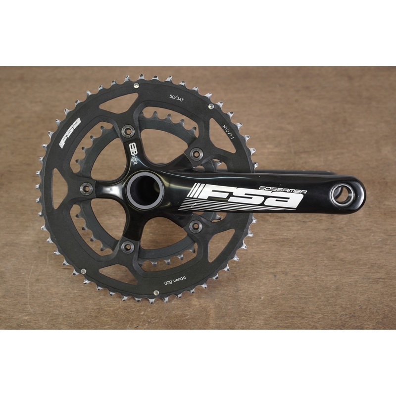 170mm 50/34T BBright FSA Gossamer Road Crankset