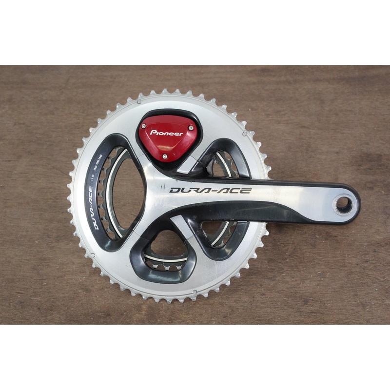 170mm 52/36T Shimano Dura-Ace FC-9000 Pioneer Dual Power Meter Crankset