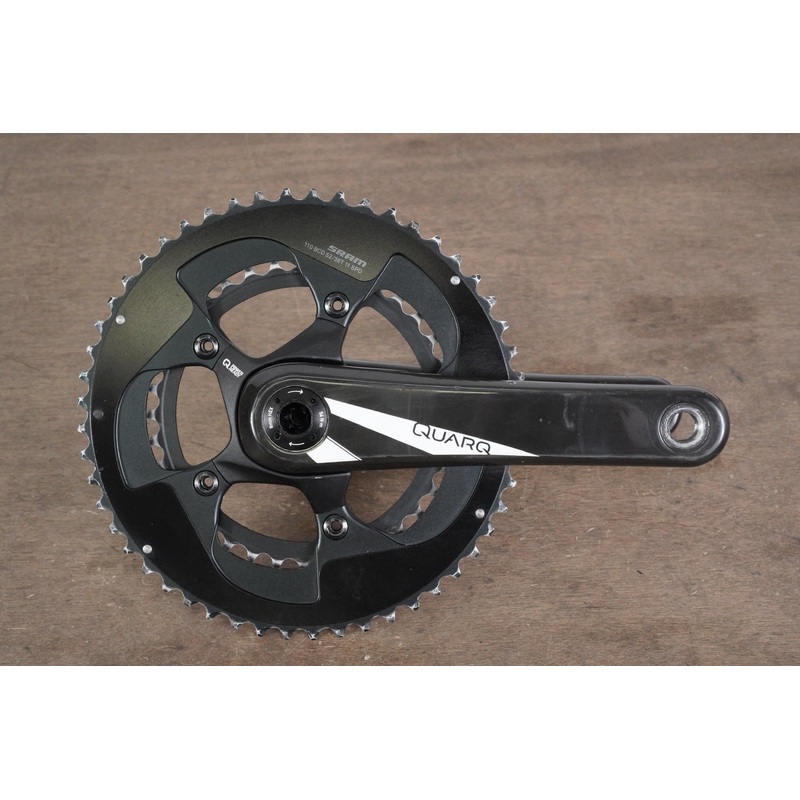 175mm 52/36T BB30 Quarq Prime 11 Speed Carbon Crankset