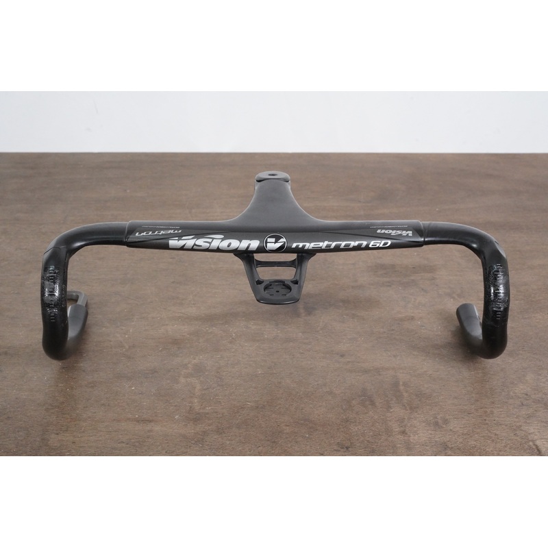 42cm 130mm Vision Metron 6D Integrated Carbon Barstem Handlebar + Mount 1 1/8″