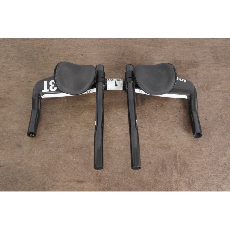 42cm 3T Mistral Pro Carbon TT Aero Base Bar + Carbon Extensions Handlebar 31.8mm
