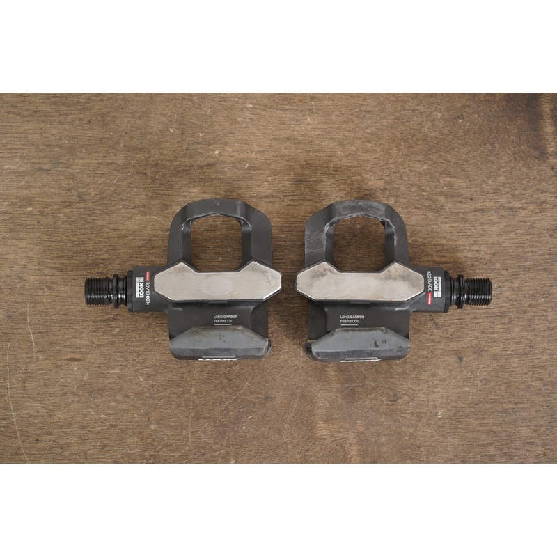 *DAMAGED* LOOK Keo Blade Carbon Oversized Platform Clipless Road Pedals 187g