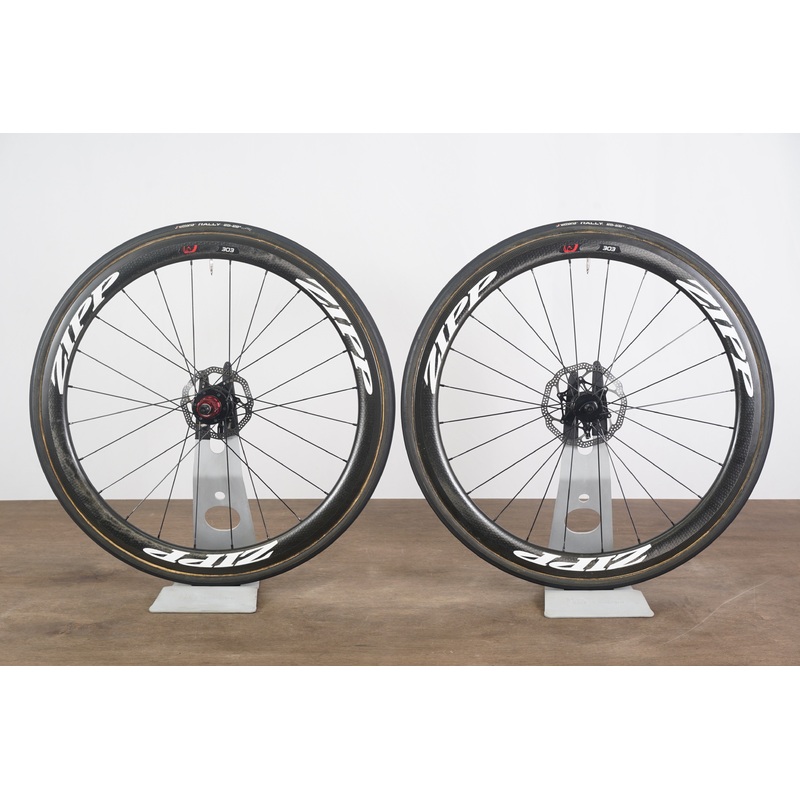 Zipp 303 Firecrest Carbon Tubular Disc Brake CX Gravel Wheelset 11 Speed