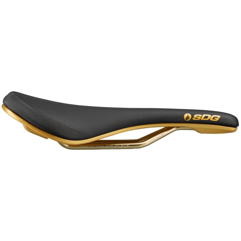 SDG Components Bel-Air V3 Galactic, Saddle, 260 x 140mm, 236g, Black/Gold