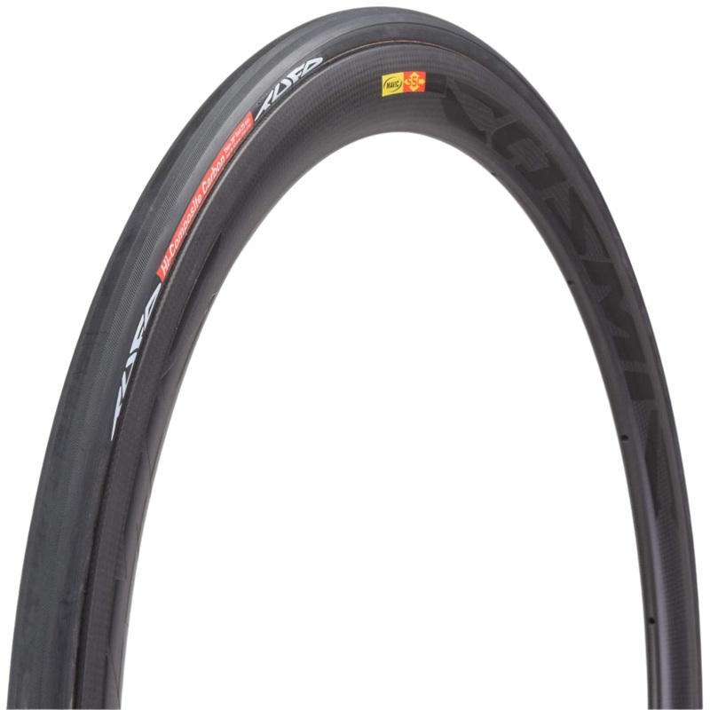 TUFO Tubular Clincher Hi-Composite Carbon Black/Black 700c x 25mm