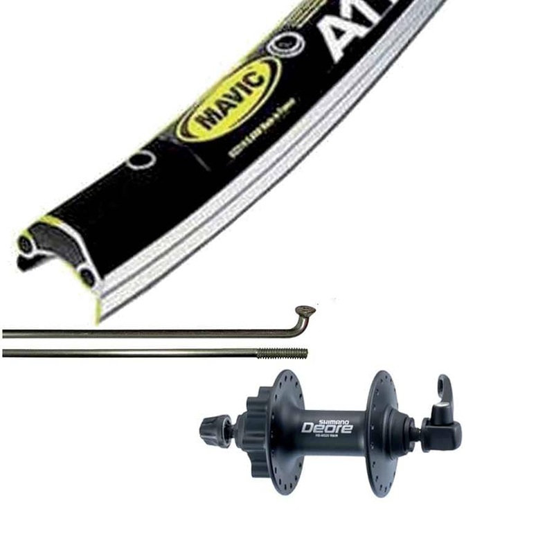 Wheel Shop Touring – 700C – Mavic A119 Black/Sapim Leader Black