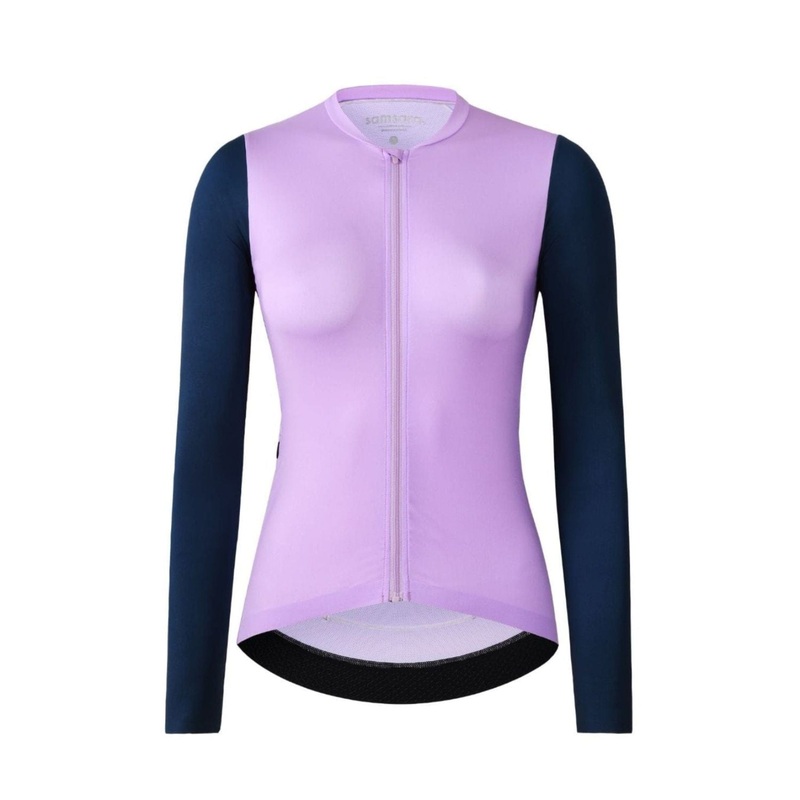 Samsara Endurance Long Sleeve Jersey Deep Sea Orchid XS