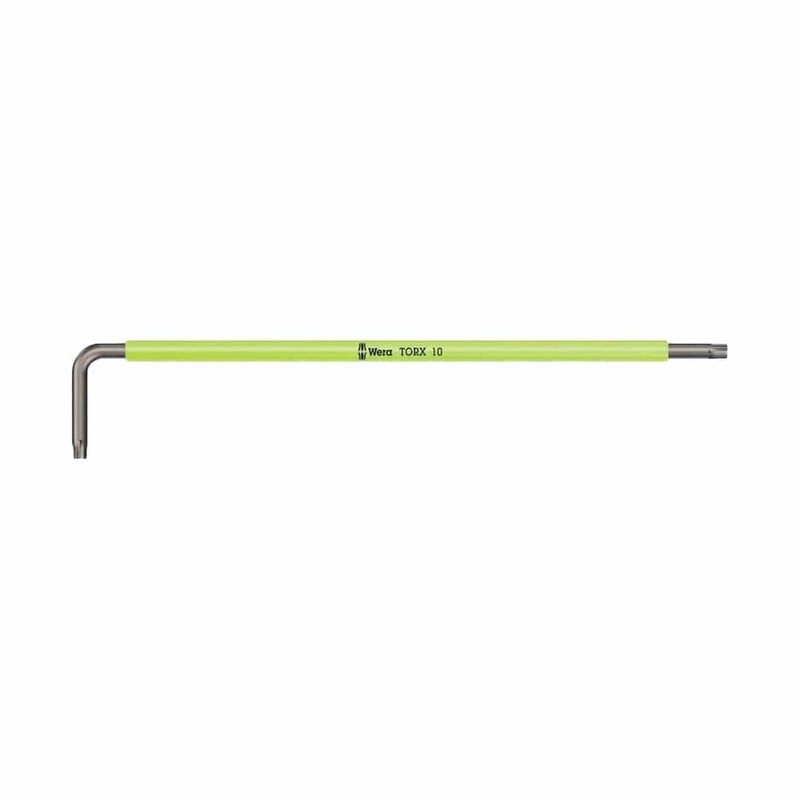 Wera Torx Holding Function Long Arm T10 Light Green