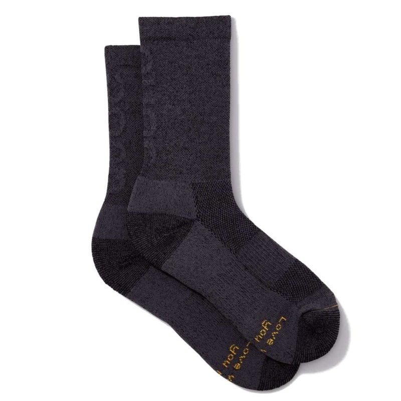 QUOC Merino Tech Wool Socks Green Camo S