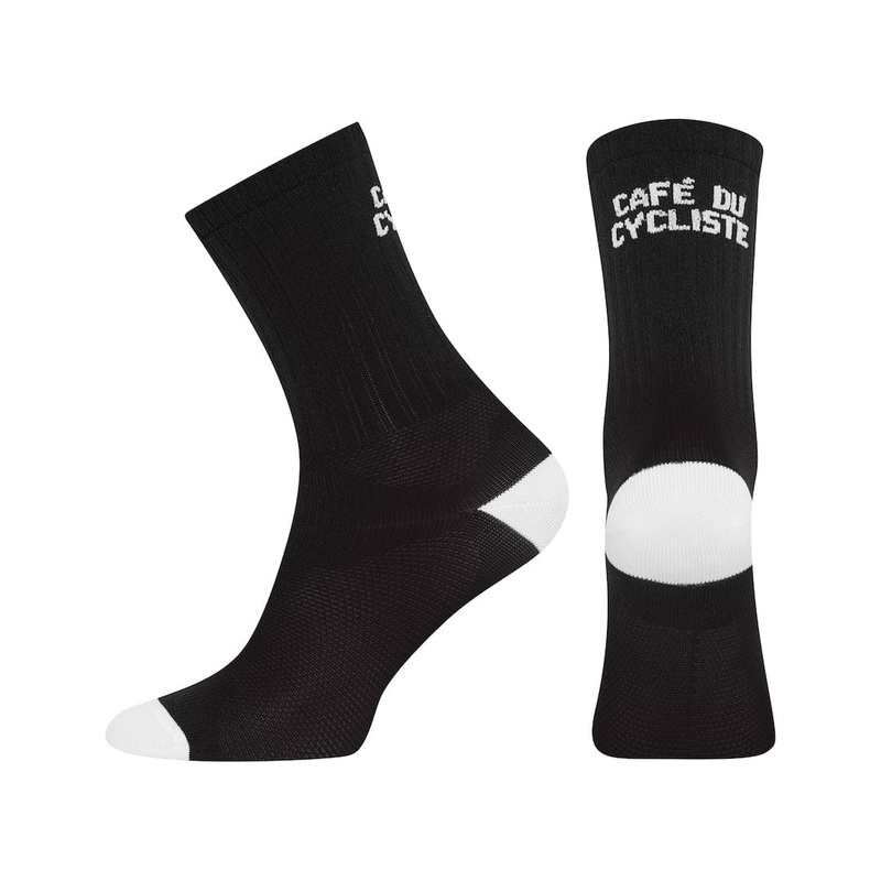 Caf du Cycliste Solid Sock White S