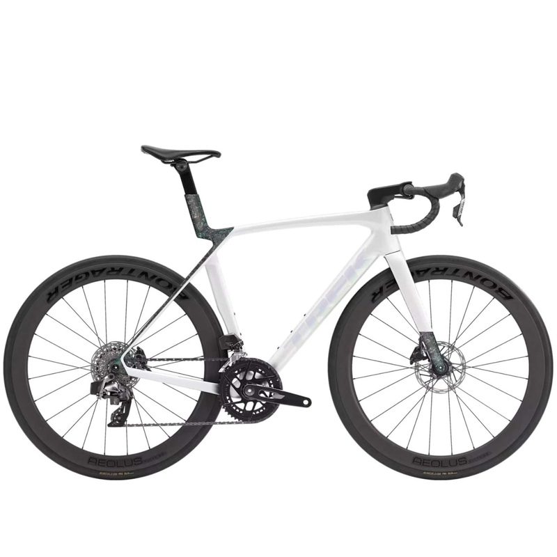 Trek Madone SL 6 AXS Gen 8 Gloss Crystal White/Matte Deep Smoke XS