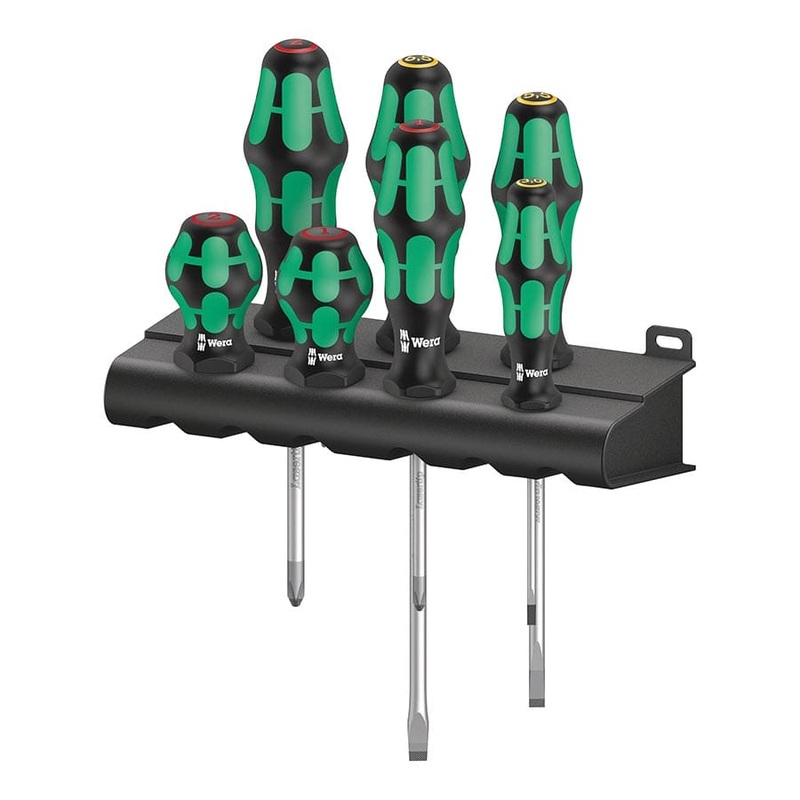 Wera 300/7 Kraftform & Stubby Set