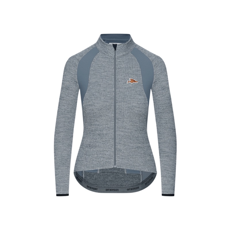 Caf du Cycliste Women’s Marguerite Jersey Long Sleeve Quetsche XXS