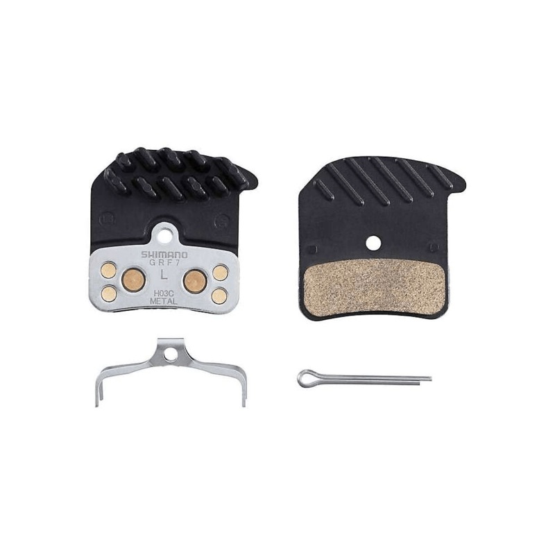 Shimano J04C-MF Metal Disc Brake Pad w/Fin