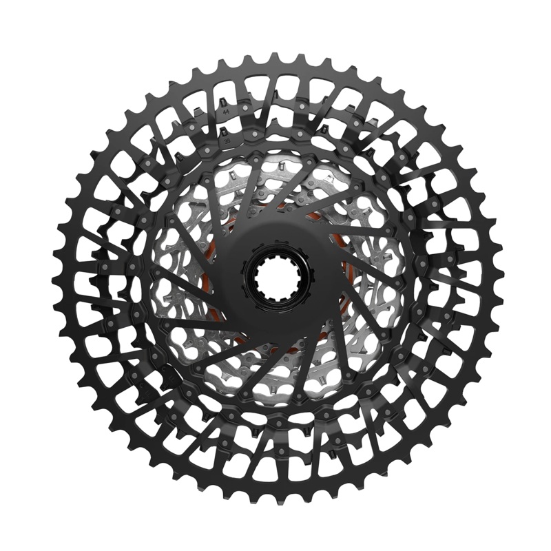 SRAM XS-1275 GX Eagle T-Type Cassette Black 10-52t