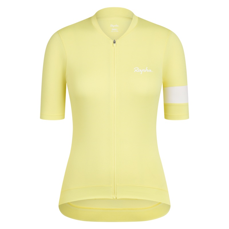 Rapha Women’s Core Lightweight Jersey Citron/White XXS