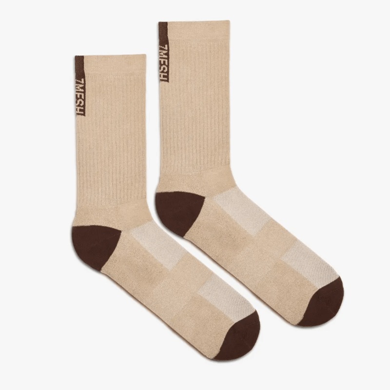 7mesh Gravity Sock Mocha S
