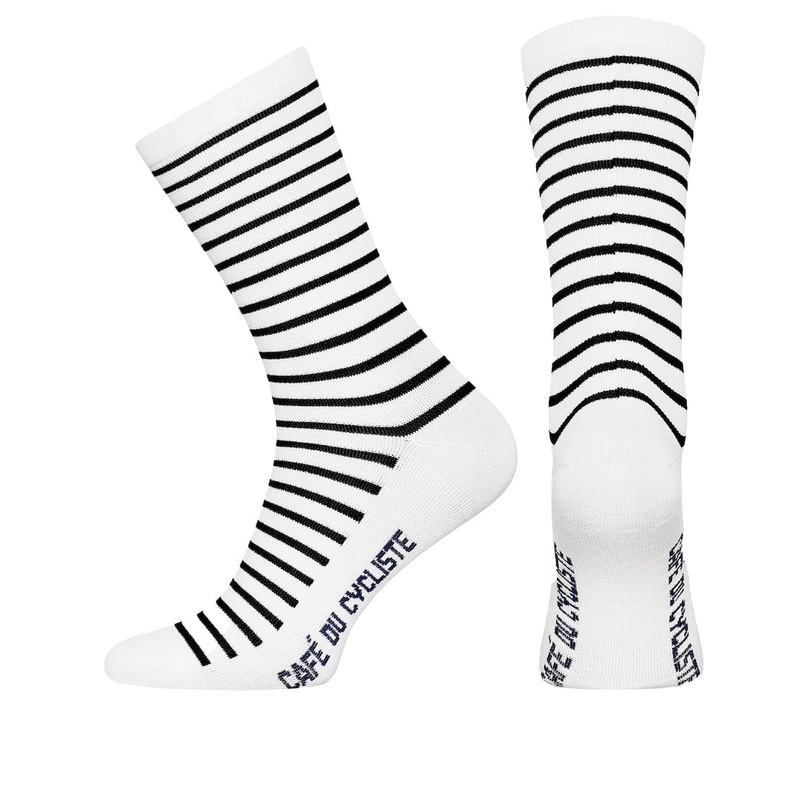 Caf du Cycliste Breton Merino Sock Navy S