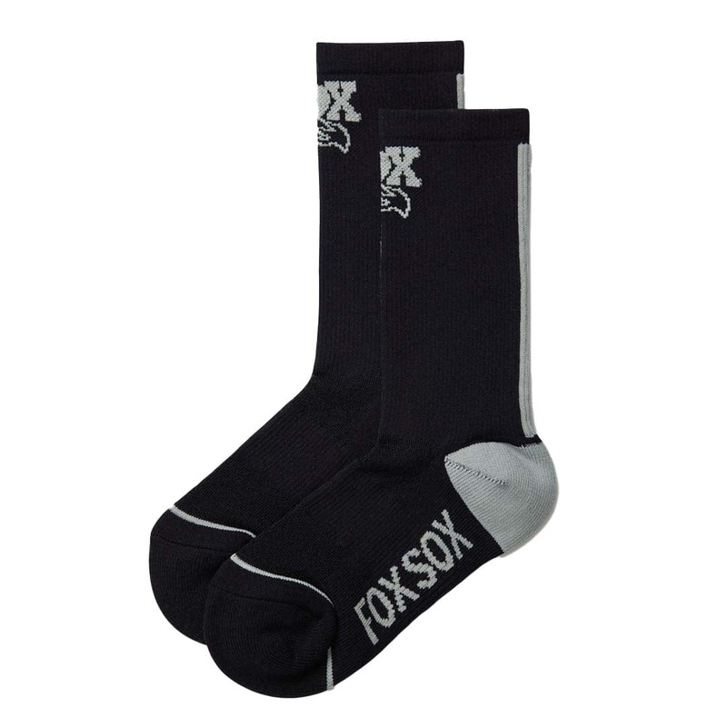 Fox Racing Transfer Coolmax 7″ Sock Black S/M