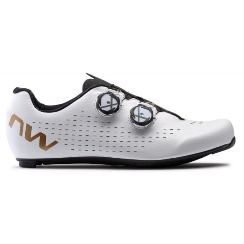 Northwave REVOLUTION 3 Wide Road Shoes, White/Black, 43