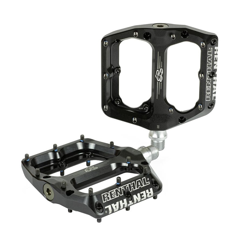 Renthal Revo-F Platform Pedals – Black
